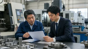 製造加工会社の事業承継M&A事例を表すアイキャッチ