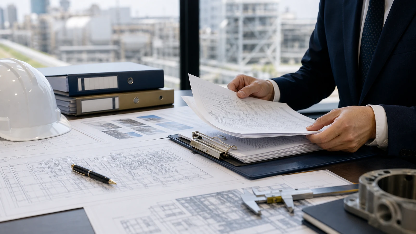 製造業や建設業のM&Aで買い手が見る資料を整理するコラムのアイキャッチ