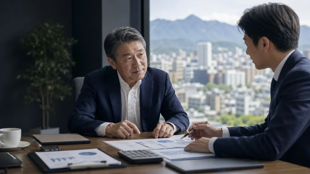譲渡企業様の手数料0円と会社売却相談を表す郡山M&Aコラムのアイキャッチ